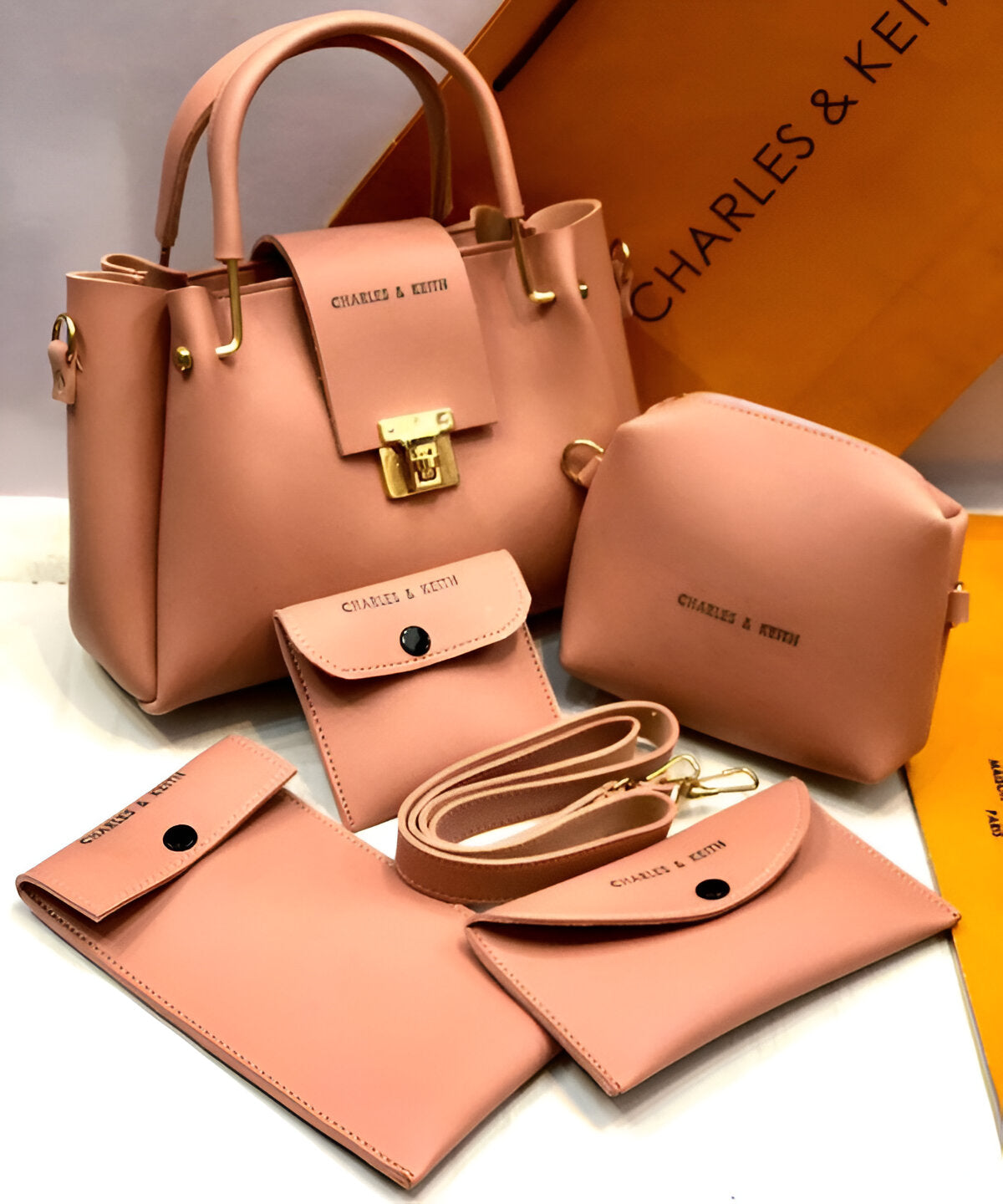 Charles and Keith Handbag Dupe (5 pcs)