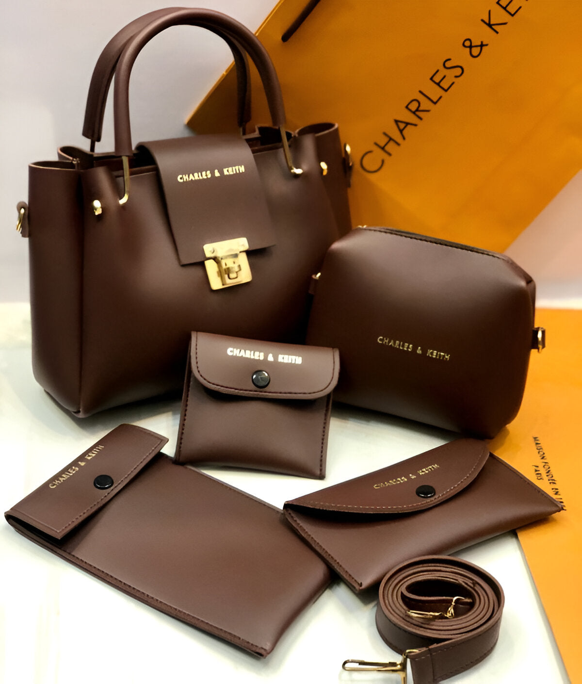 Charles and Keith Handbag Dupe (5 pcs)